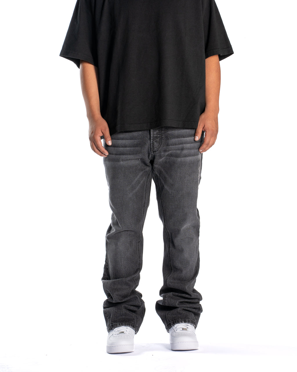 Obsidian Wash Flare Denim