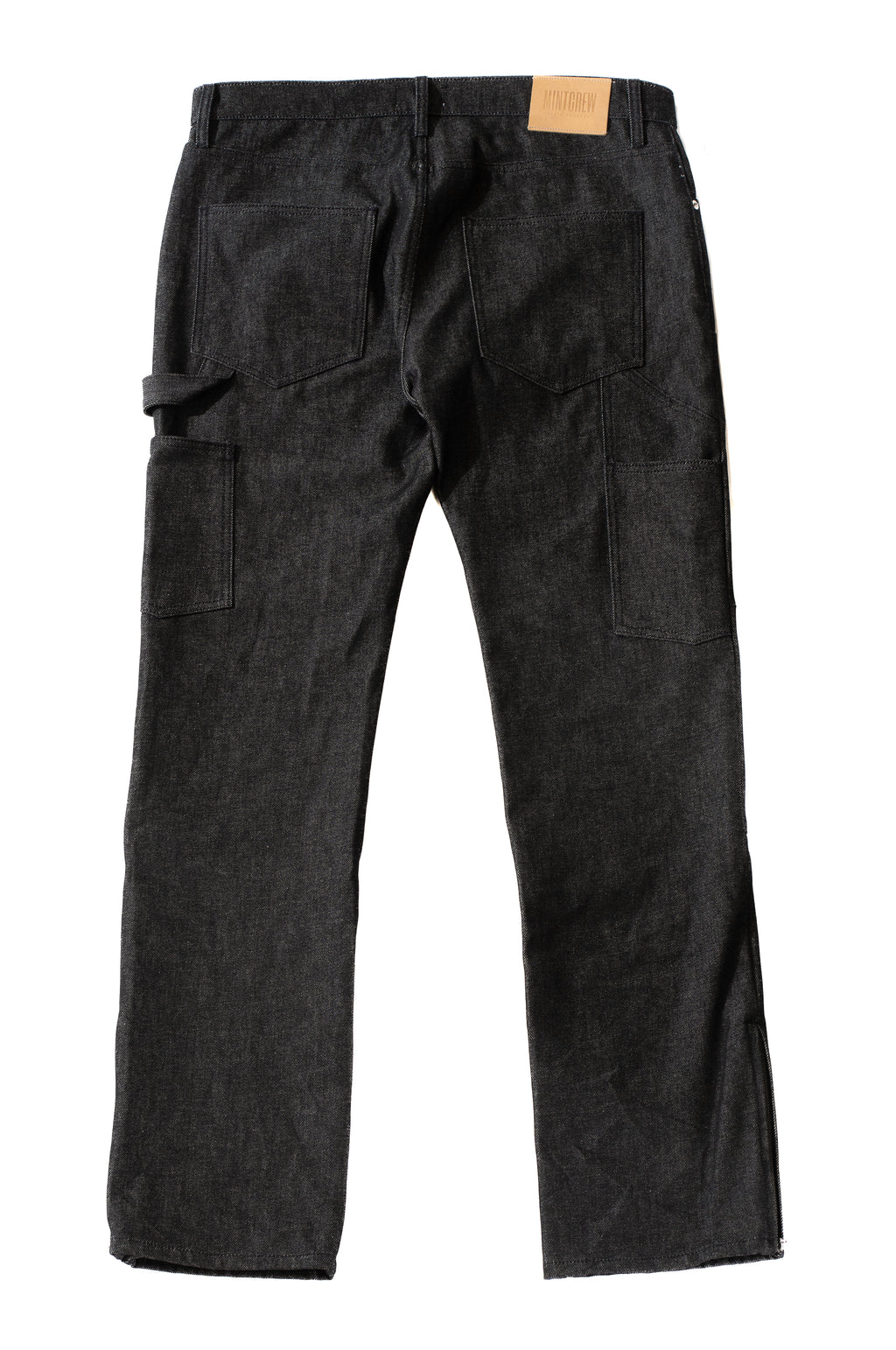 Mint Crew Carpenter Denim Raw Black MADE IN USA