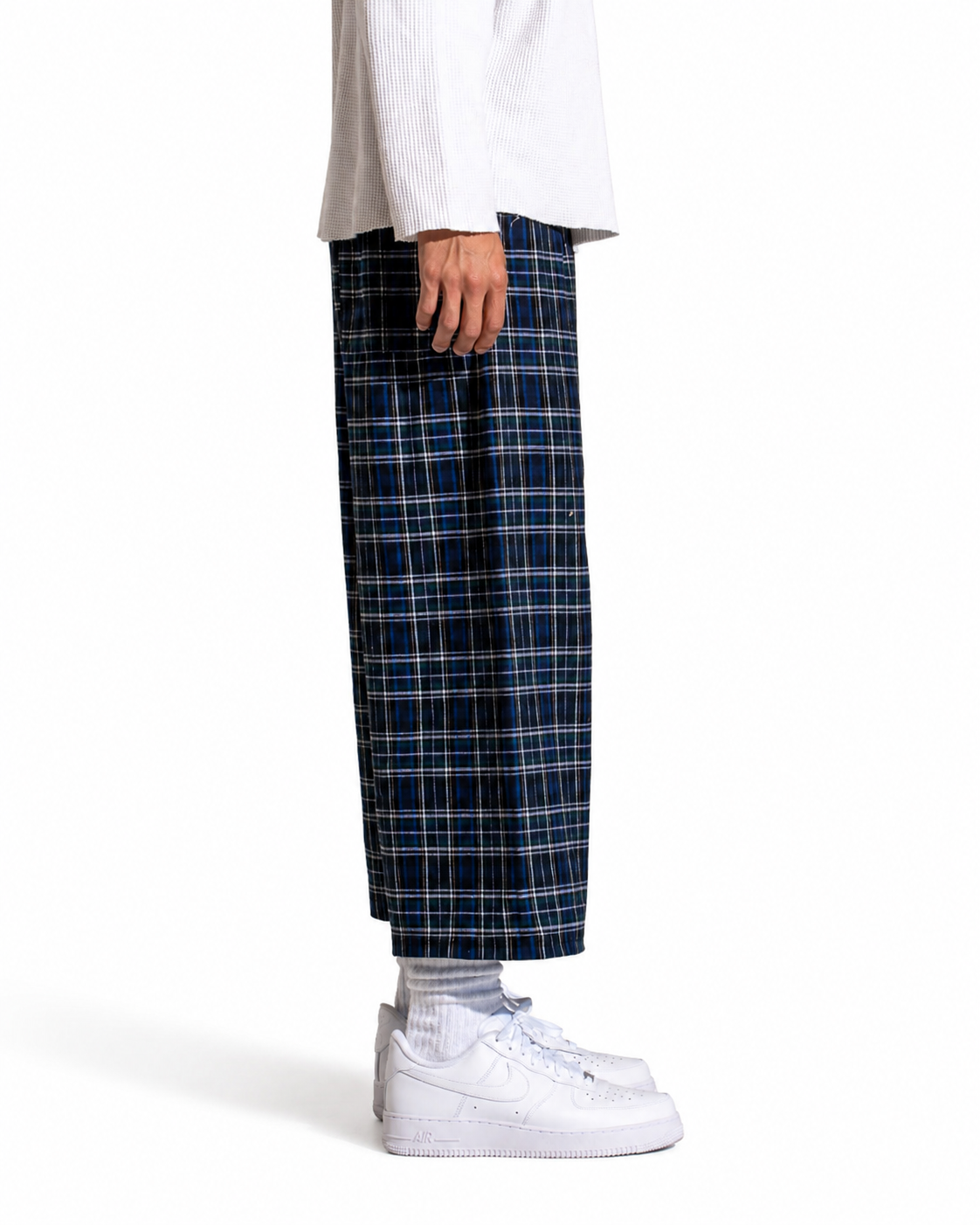 Mint Crew 3/4 Capri Easy Pants (Flannel)