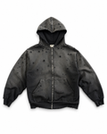 MintCrew Distressed Zip Hoodie