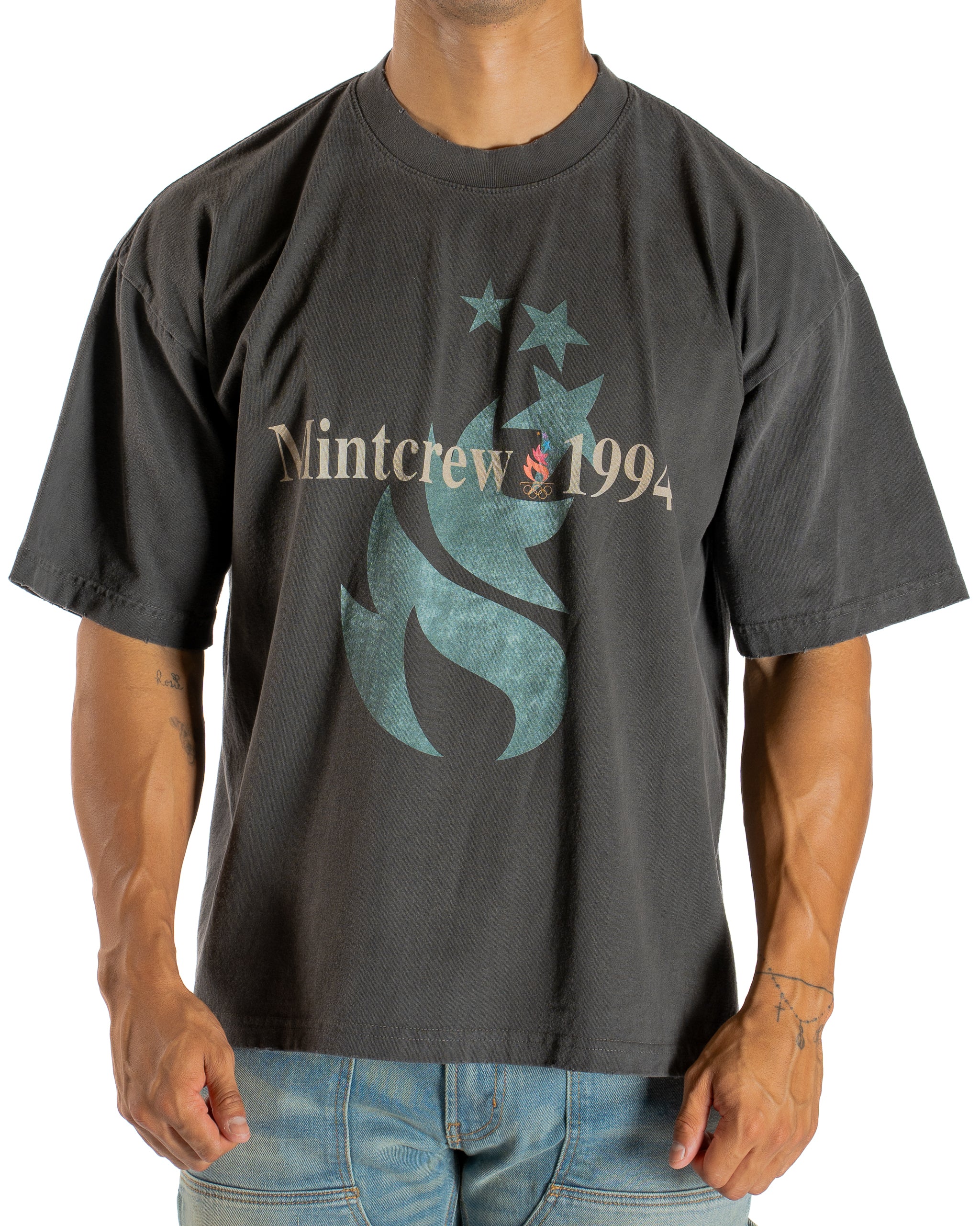 1994 Mint Crew Tee Vintage Grey – Mint Crew Jeans